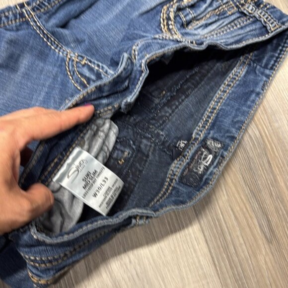 Silver jeans Suki mid straight size 30 - Picture 6 of 9